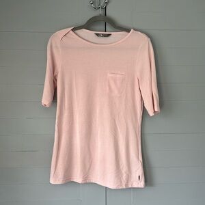 North Face pink shirt